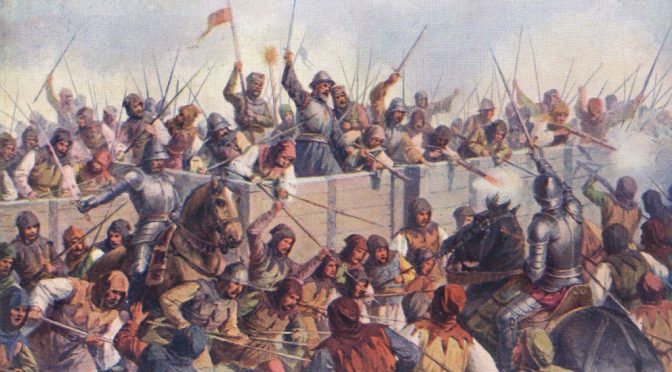 Pôsobenie a porážka husitských vojsk v bitke pri Ilave